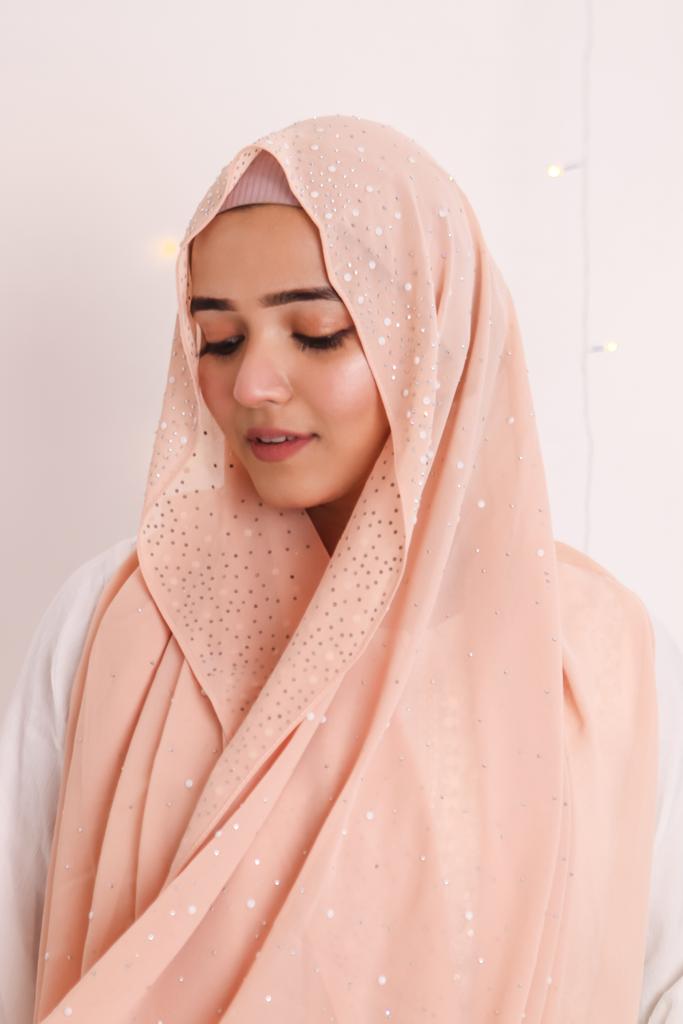 Pearls & Stones - Peach