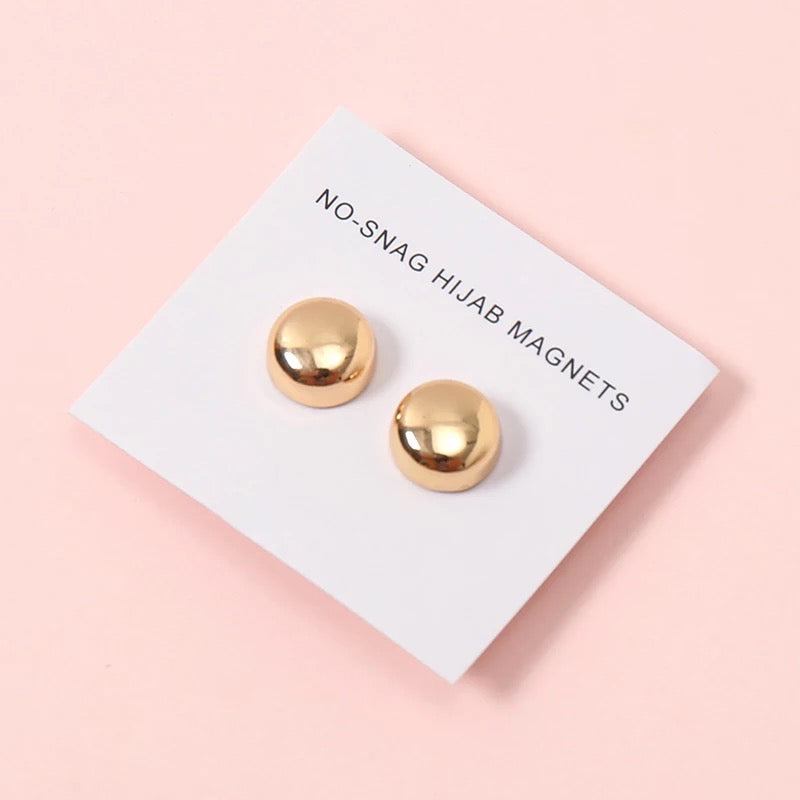 Magnetic hijab brooch