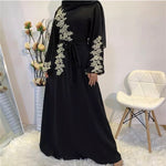 Anah Luxe Dress – Onyx Black